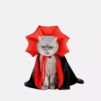 Pet Clothing Plays The Role of A Vampire, Cape, Puppy, Kitten, Cute Halloween Kawaii Pet Clothing, Cat Accessories Gift
