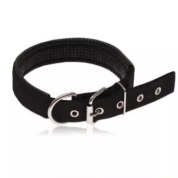 Pet Collar Dog Collar Bandana Pet Supplies Hand Holding Rope Dog Leash Dog Chain Dog Rope Dog Traction Belt Wide 2.0 [suitable for 4.00 kg-8.00 kg]] Black