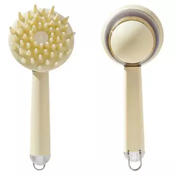 Pet comb handle Pet liquid bath brush Bath massage comb Multifunctional cat comb Hair comb 089916