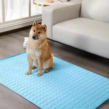 Pet Cooling Mat Dog Cat Sleeping Pad Cool Ice Silk Moisture-proof Mattress Cushion Summer Small Animal Cold bed
