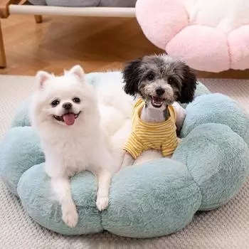 Pet Dog Cat Bed Cushion Cat Sleeping Bed Mat for Small Medium Dogs Cats Puppy Warm Nest Kennel Dog Accessories cama para perros 35cm серый