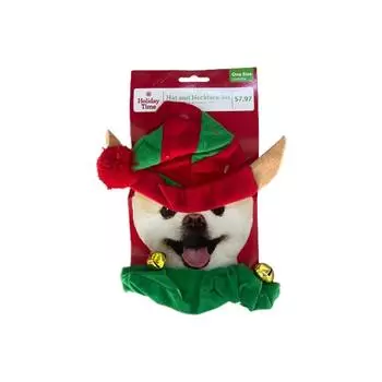 Pet dog dog cat clothes teddy fight autumn and winter clothing supplies wool thick red and white striped bipeg M (bust 40 back length 40)