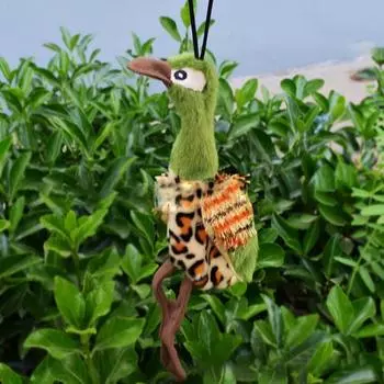 Pet Dog Toys Plush Puppy Chew Toys Squeaky Birds Toys For Small Dogs Sound Interactive Toys красный