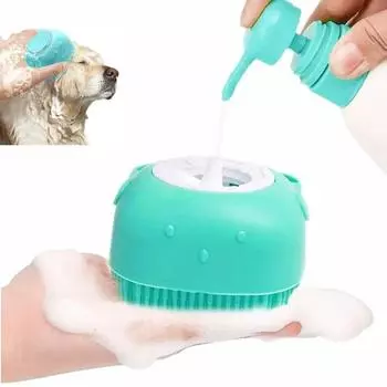 Pet Dogs Dog Comb Brush Grooming Silicone Cat Cleaning Tools Soft Supplies Pets Accessories Massager Products Home Garden