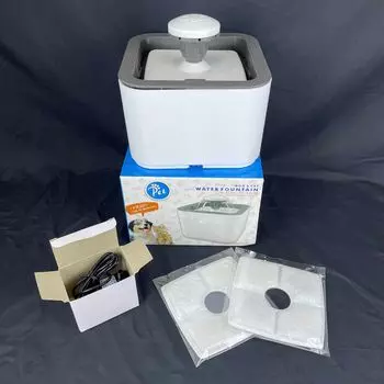 Pet Drinking Fountain Cat Dog Plastic Intelligent Large Capacity Pet Drinking Fountain 2000ml
