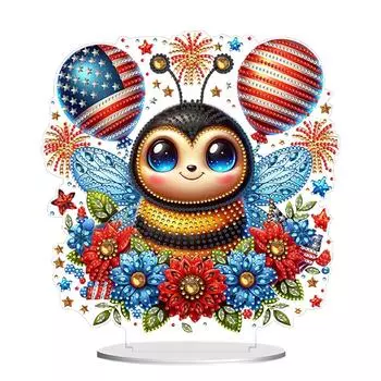 PET двухсторонние специальные формы животных настольные алмазные художественные наборы офисный декор LB118