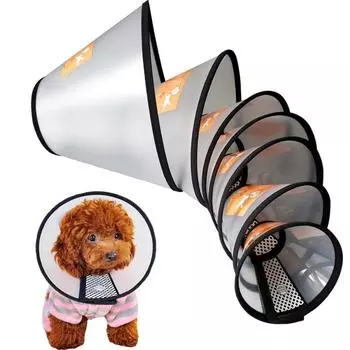 Pet Elizabeth Collar Puppy Anti Bite Grasping Collar для собак небольших размеров, кольцо-конус для восстановления, аксессуары для заживления ран на шее у кошек