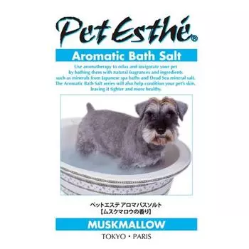 Pet Esthe Dog Spa Ароматическая соль для ванны на половину тела Гипоаллергенная соль для ванн с ароматом мускуса мальвы, корейский шампунь для домашних животных