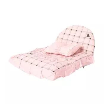 Pet Fluffy All Pet Pet Включает Кровать для питомца принцессы с подушкой в стиле принцессы Кровать, Милая, Собака, Кошка, Стильная, Квадратная, Питомец, Времена года, Диван, Подушка,
