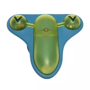 Pet Food Leakage Toy Bite Resistant Teeth Grinding Airplane Missing Food Toy Rotating Airplane синий