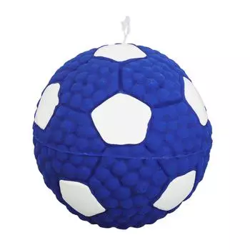 Pet Funny Wag Giggle Ball Interactive Tough Dog Toy Squeaky Chew Teeth Cleaning Toys Safe Latex for L(for 6.5-9kg)