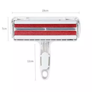 pet hair devouring roller remove animal hair dog comb tool hair brush pet accessories for cat brosse anti poils chien et chat XS белый