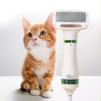 Pet Hair Dryer 2 in 1 Pet Grooming Hair Dryer Home Dog Cat Hair Dryer