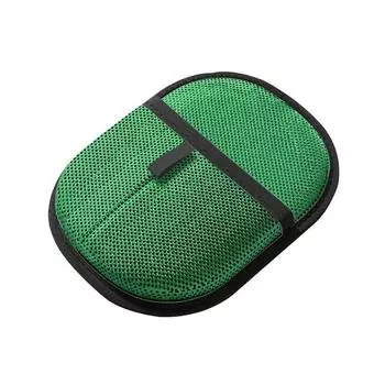 Pet Hair Removal Tools Reusable Gloves Pet Double-Sided Beauty Gloves Carpet Removal Pet Fur Hair Pet Supplies зелёный