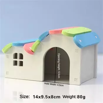 Pet Hamster Toys Wooden Seesaw Toys Small Animal Activity Climb Toy DIY Hamster Cage Accessories hamsters hamster supplies