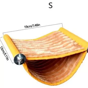 Pet Hanging Hammock Warm Nest Bed Parrot House Removable Washable Bird Cage Perch For Hamster Lovebird