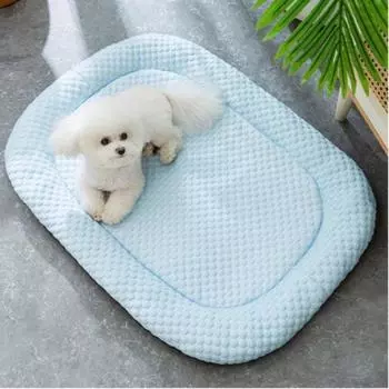 Pet Ice Peas 3D Cool Mat Dog Cat Large Dog Corgi Home Дышащий Cool Mat Dog Cool Cannel S:45*35cm