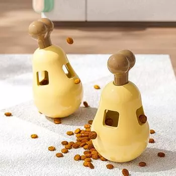 Pet leaked food toys, grind-resistant teeth, clean teeth, chicken thighs, tumbler toys, dog self-pleasure toys