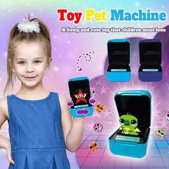 Pet Machine Детская игрушка для девочек Электронная игровая машина для домашних животных Выращивание домашних животных One Size