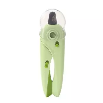 Pet Nail Clipper Dog Nail Clippers Cat s Paw Nail Cat Nail Clippers Led Electric Nail Grinder Pet Supplies Green