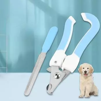 Pet Nail Clippers, Dogs, Cats, Stainless Steel Nail Clippers, Beauty and Cleaning Products, Nail Clippers, Pet Nail Products S розовый