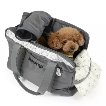 Pet Paradise Dog Monotone Carry Bag Snoopy 2way Dog Осень/Зима [маленький приблизительно. 4-8 кг]