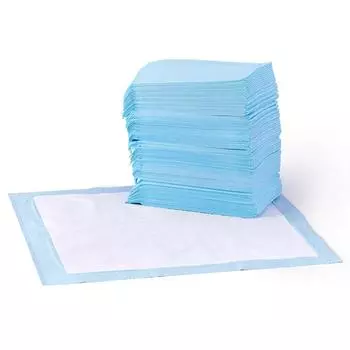Pet Pee Pads for Potty Training| Standard | Regular 56 x 56cms | 50 Pieces | Leak-Proof Quick Dry Design, 5-Layer Design,