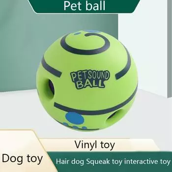 Pet Play Giggle Ball для игр в помещении и на улице, катящийся мяч, товары для дрессировки домашних животных, оптовая продажа, пищащая игрушка для собак, интерактивные игрушки для собак 8.8cm