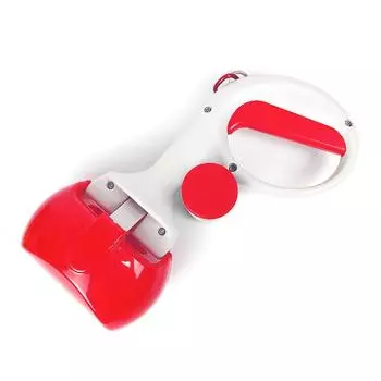 Pet Pooper Picker 2 в 1, универсальный инструмент для чистки, портативный совок для собак, собак, домашних животных, красный