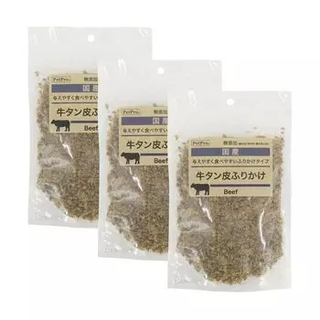 Pet Pro Домашняя закуска говяжий язык кожа фурикаке 85 г x 3 шт. набор