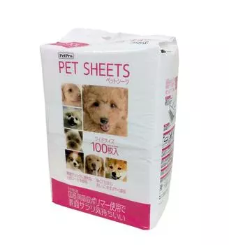 Pet Pro Pet Sheets Wide 100 sheets x 4 pieces (bulk purchase)