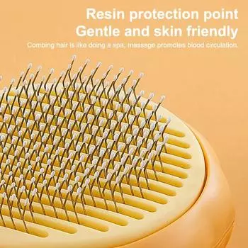 Pet Puppy Kitten Grooming Brush Magic Massage Comb Hair Remover General Pet Supplies Accessories Cat Dog Cleaning Care Brush
