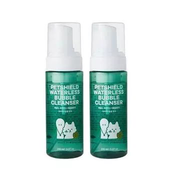 Pet Shield Waterless Bubble Cleanser, 150 мл, 2 шт, корейский шампунь для домашних животных