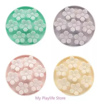 Pet Slow Feeder Mat Dog Snuffle Toy Treat Dispensing Blanket for Dogs Nosework Silicone Pet Chew Toy Reducing Boredom жёлтый