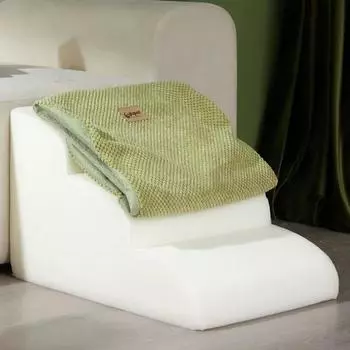 Pet Stairs Dog Slope Ladder Non-slip Removable Washable Elderly Dog Larger Bed Sofa Steps Pet Supplies