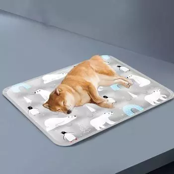 Pet Summer Cooling Pad Mat Self-Cooling Pet Mat Gel Wipe Clean Cool Mat For Dogs Cats Pad Sleeping Bed Mattress Easy Clean