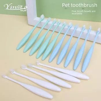 Pet Supplies 360 Мягкая зубная щетка для собак и кошек - Уход за полостью рта 360° toothbrush белый