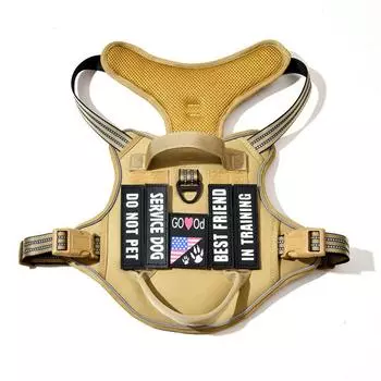 Pet Supplies Dog Chest Strap Medium and Large Dog Tactic Chest and Back Training Traction Leash Walking Dog Leash S-