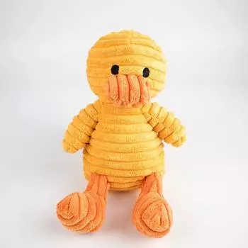 Pet Supplies Dog Plush Toy Cute Duck Bear Bite Sound Relieving Stuffy Accompany Soothing Puppy Toys Toby Duck