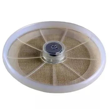 Pet supplies dog toy LED luminous flying disk environmental protection material dog training supplies dog chew toys 13x13cm зелёный