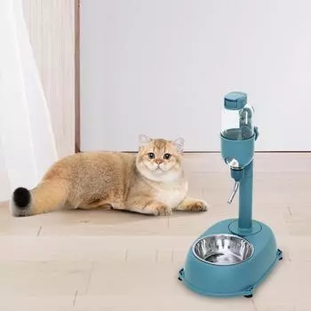 Pet Supplies Functional Anti-slip Base Of Human Engineering Popular High Quality Fashionable Anti-spill Cat Food Water Bowl