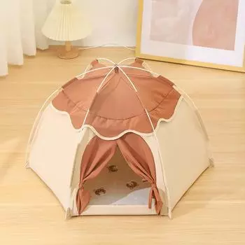 Pet tent nest removable and washable summer kennel breathable creative four-season universal cat litter cat house Bear tent