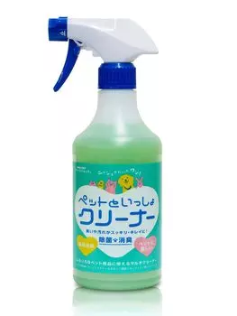 Pet to Issho Cleaner 500 мл спрей чистящее моющее средство дезодорирующее дезинфицирующее средство для домашних животных собак кошек мелких животных пятновыводитель чистящее моющее средство