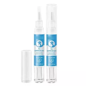 Pet Toothbrush, Portable Rotary Cleaning Gel 5ml One Size