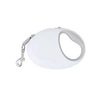 Pet traction rope Automatic retractable dog walking rope Small and medium-sized dogs do not restrain the hand rope Pet products 3M13*9.5*3.5 белый