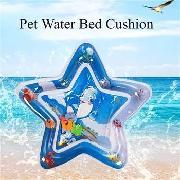 Pet Water Bed Cushion Summer Thickened Dog Cat Cool Water Sensory Play Mat Durable Kennel Cooling Bed Cushion Pets Accessories
