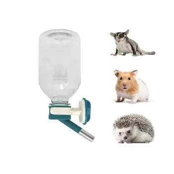 Подвесной диспенсер для воды для домашних животных, диспенсер для воды для собак, чайник, питьевая вода для кошек, подвесной диспенсер для воды розовый