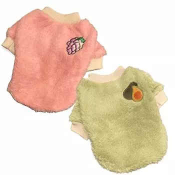 Pet Wear Dog Wear Комплект из 2-х предметов одежды для собак Gemtlich (Авокадо/Виноград, S)