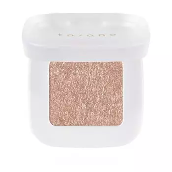 Petal Float Eyes 07 Dazzling Sugar Eyeshadow Dazzling Gold Single Color Single Color Eyeshadow Natural Origin to/one