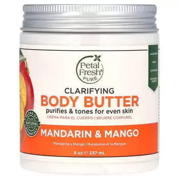 Petal Fresh, Clarifying Body Butter, Mandarin & Mango, 8 oz (237 ml)